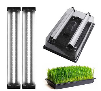 GrowFast LED Drivhus 2x18W