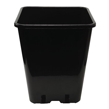 Fyrkantig plastkruka 5,7 liter Premium