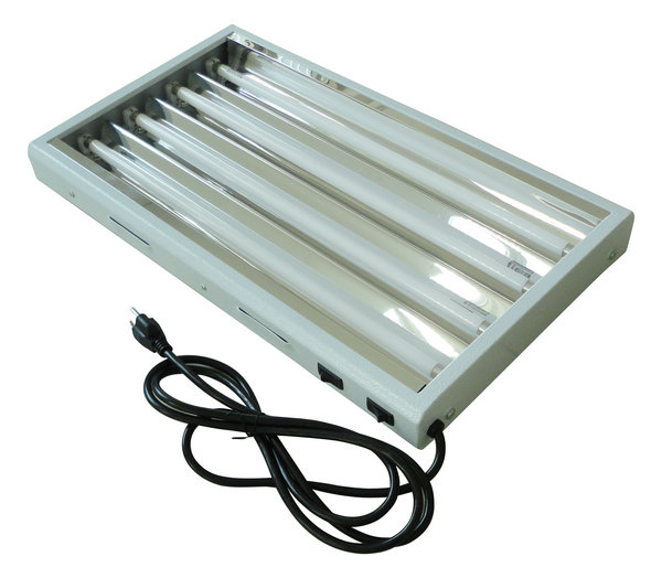 GrowFast T5-96W  inkl. 1 par Rope Ratchet justerbar upphängning - 2