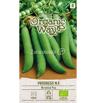 Ärtor Progress N.9 Organic Way - så lite bättre