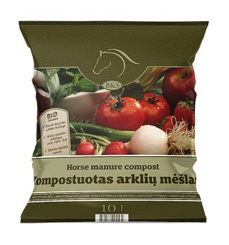 Komposterad Hästgödsel 10 liter