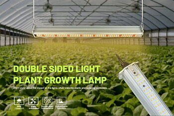 GrowFast Dubbelsidig växtbelysning 60W 