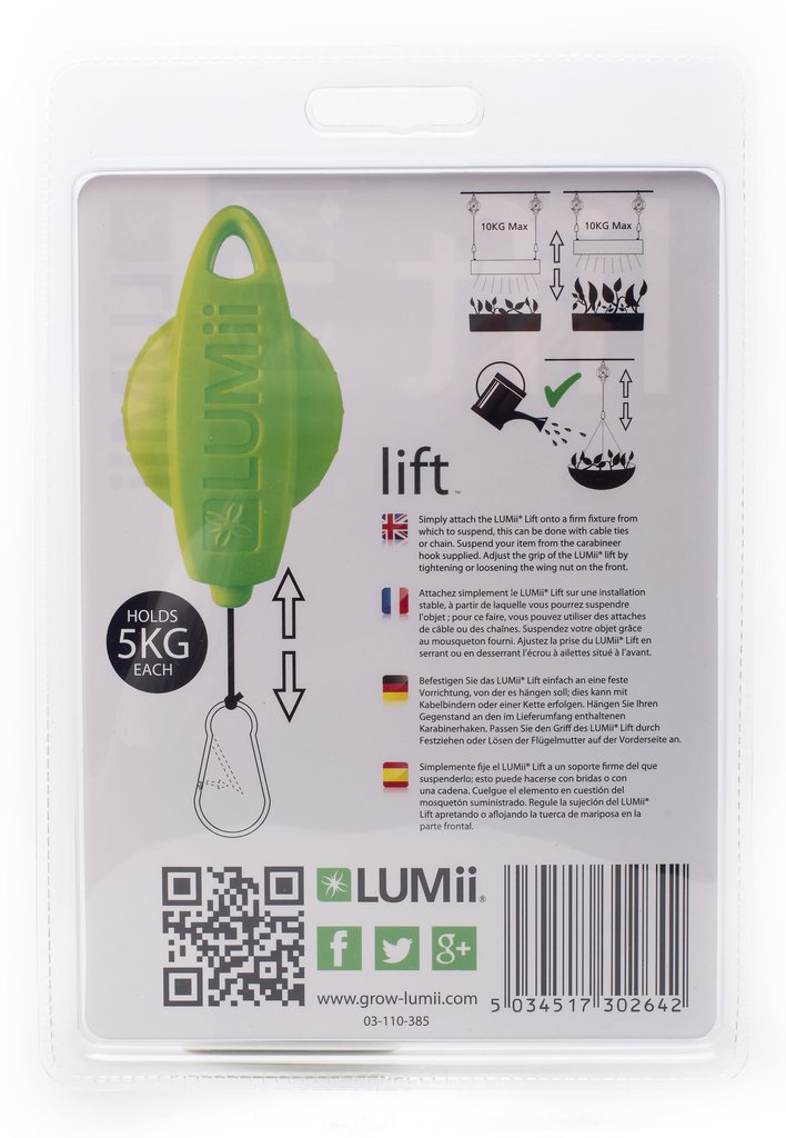 LUMII LIFT LIGHT HANGER - 2-pack - 2