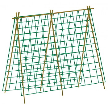 Ärt & Bön nät 1,8x1,8 meter grönt