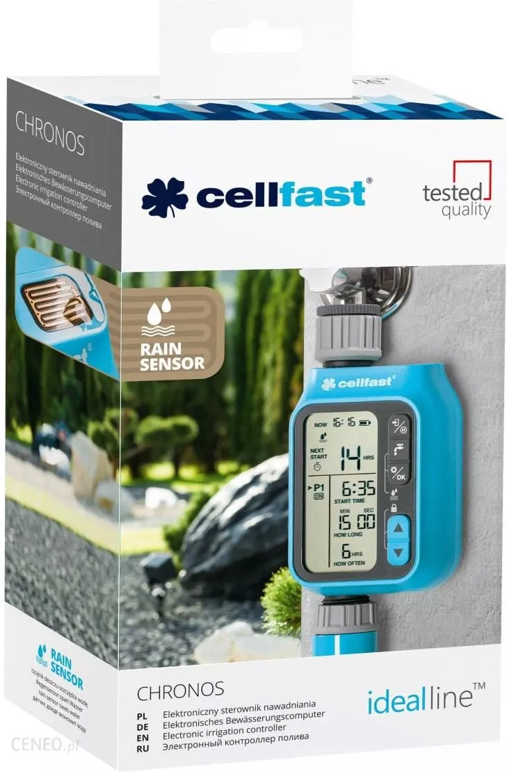 Cellfast Elekronisk bevattningskontroll CHRONOS - 2
