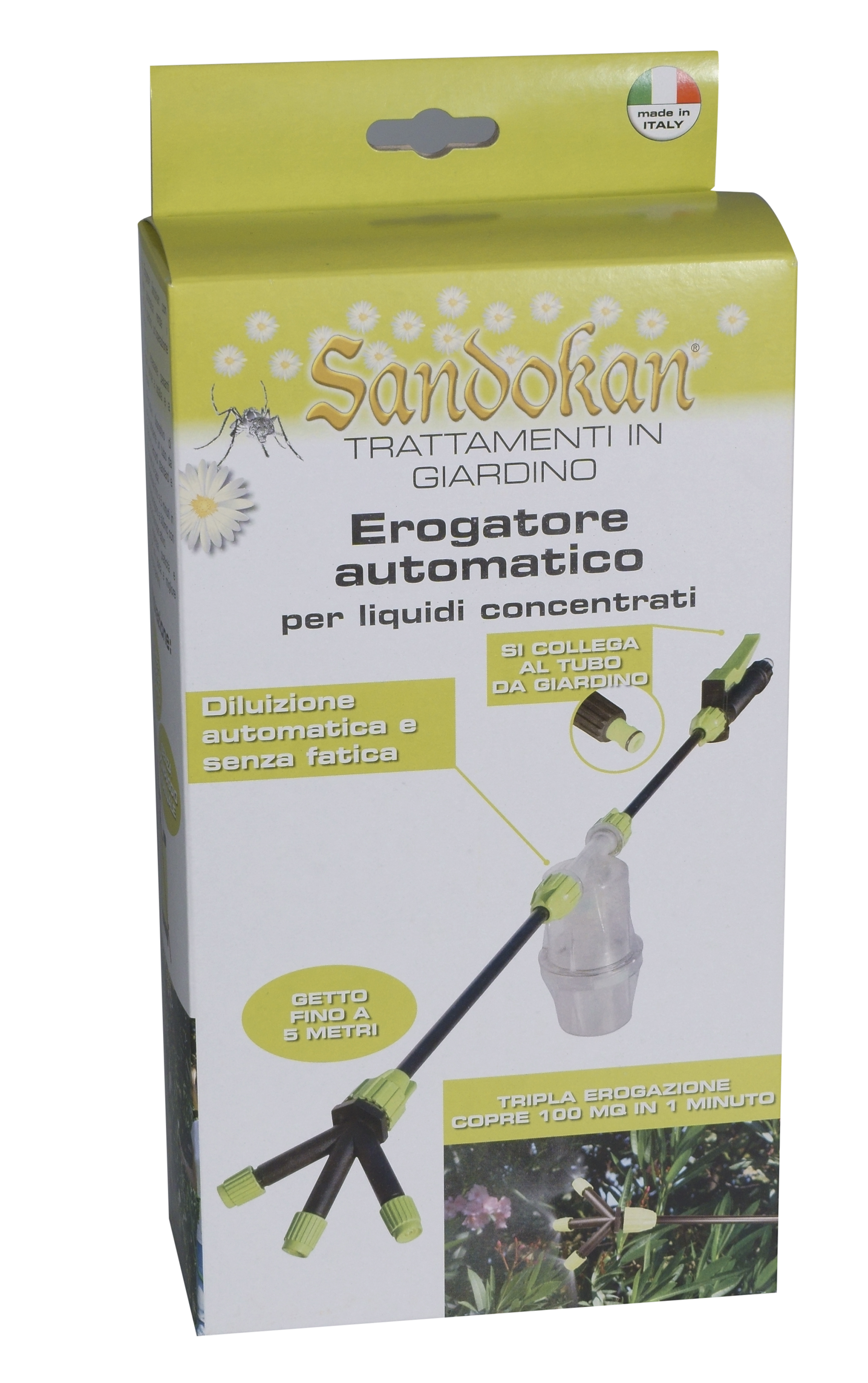 Sandokan Automatiskt Spray-kit med behållare - 3