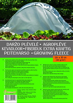Fiberduk 1,6x10 meter 30g/m2 Extra kraftig