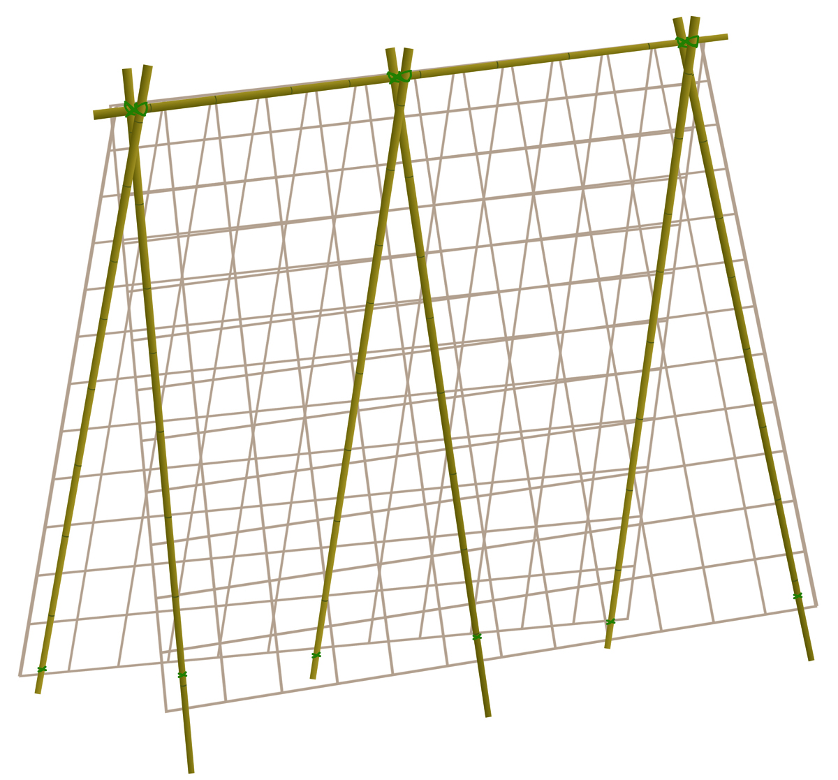 Ärt & Bön nät 1,8x1,8 meter