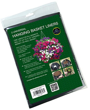 Ampelduk, Hanging basket liner 2-pack