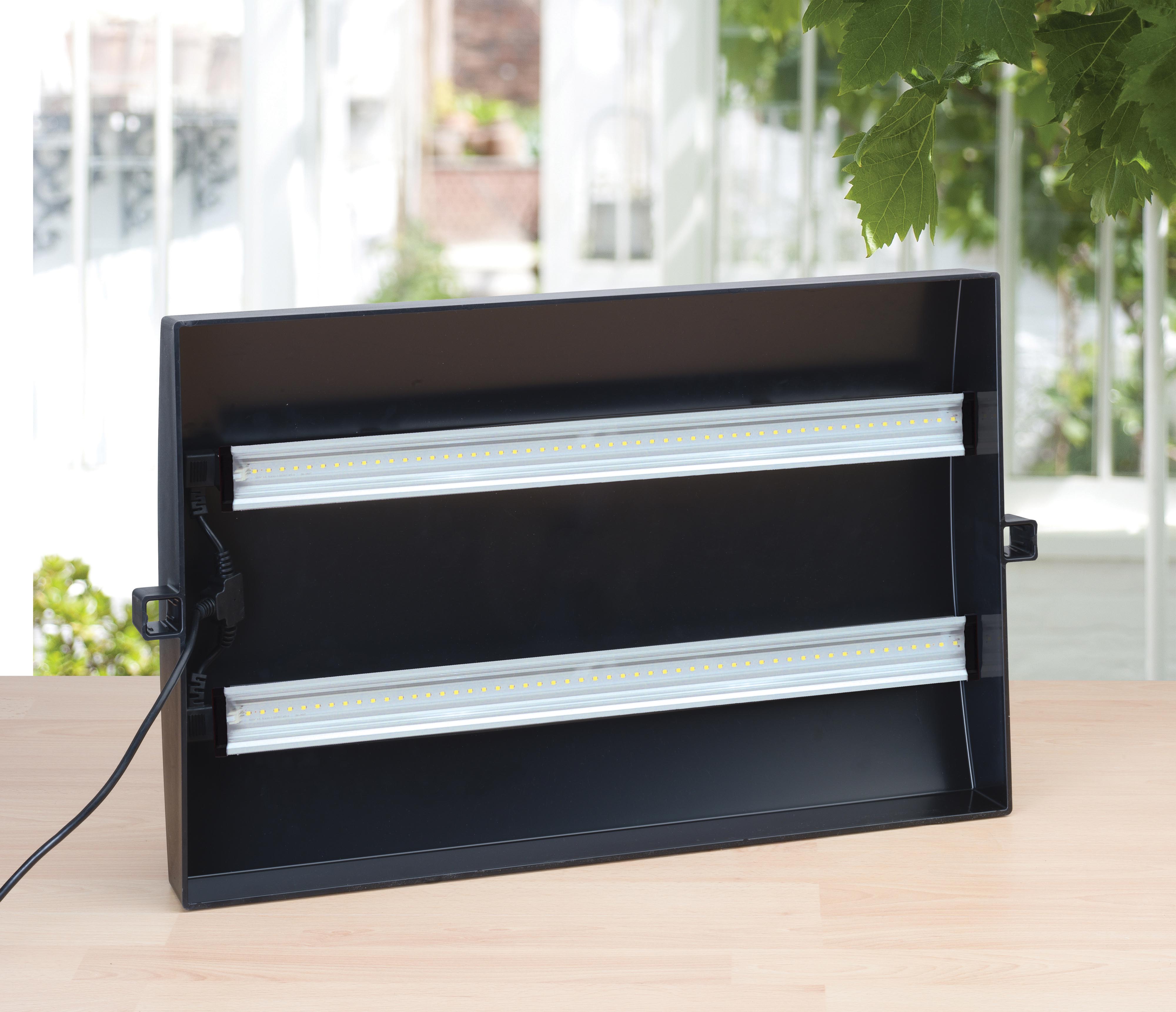 Odlingsstation LED 32W  med underbevattning Svart - 2