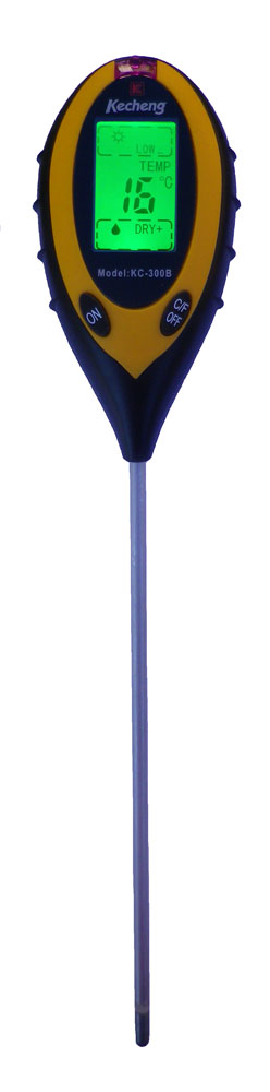 PH/Ljus/Fukt/Temperatur -mätare - 2