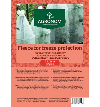 Fleece for Freeze protection 0,6x10m 17g