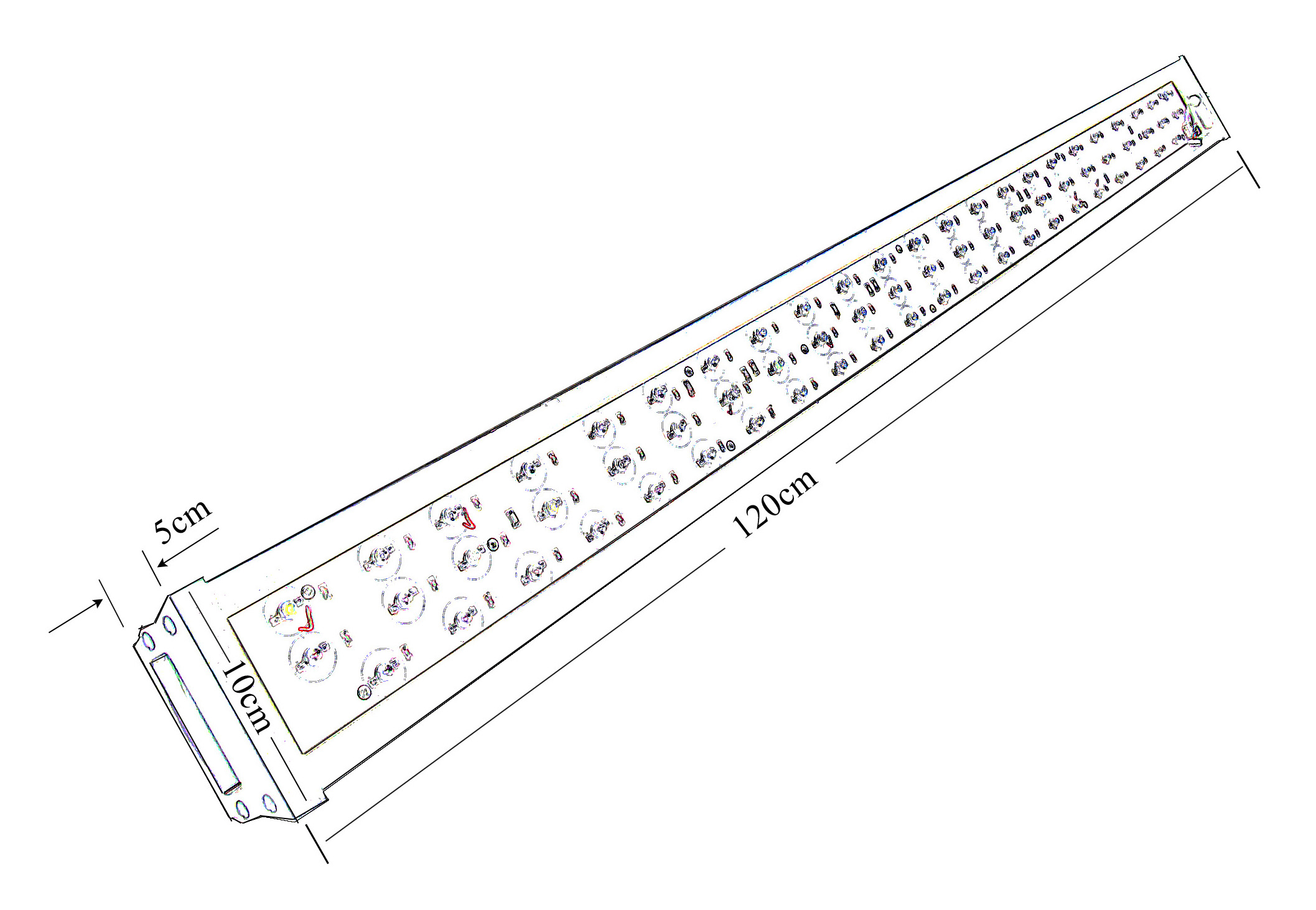 LuminiGrow Bar 200 Android/iOS IP65 - 3