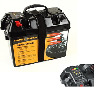 Minn Kota Batterilåda med säkring