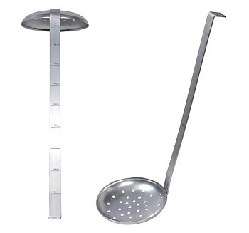 Isskopa Aluminium Linjal