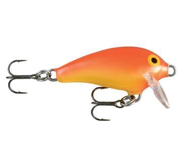 Rapala Mini Fat Rap Gold Fluo Red 3cm/4g