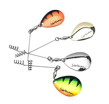 Svartzonker Spinner Rig 4-pack