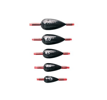 Cralusso Olive Weights w. Silicon 5-pack