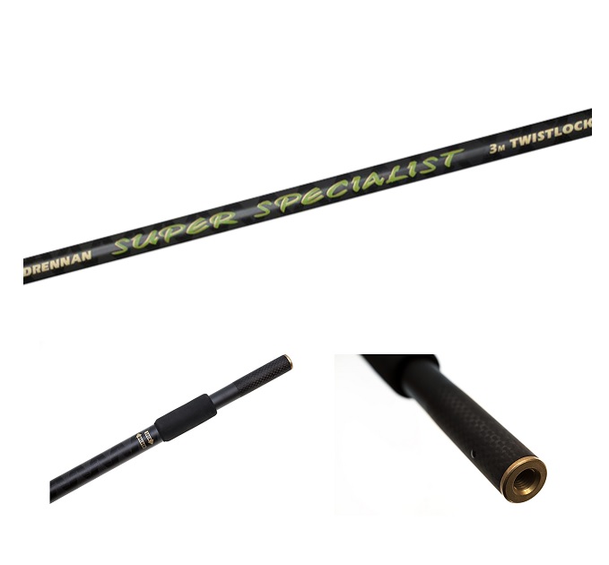 Håvskaft Drennan Super Specialist Twistlock 3m