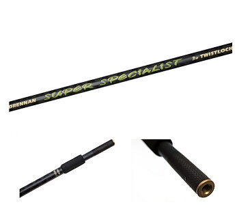Håvskaft Drennan Super Specialist Twistlock 3m