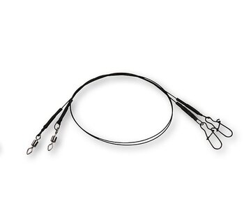 DAM Effzett Coated Core 7 Spin Leader 2-pack