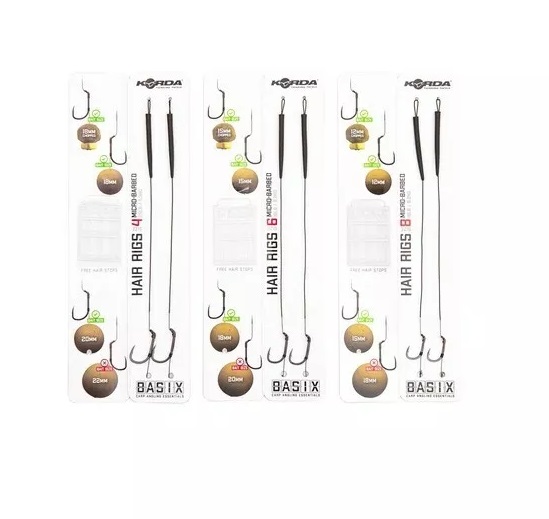 Korda Basix Hair Rigs Wide Gape - 3