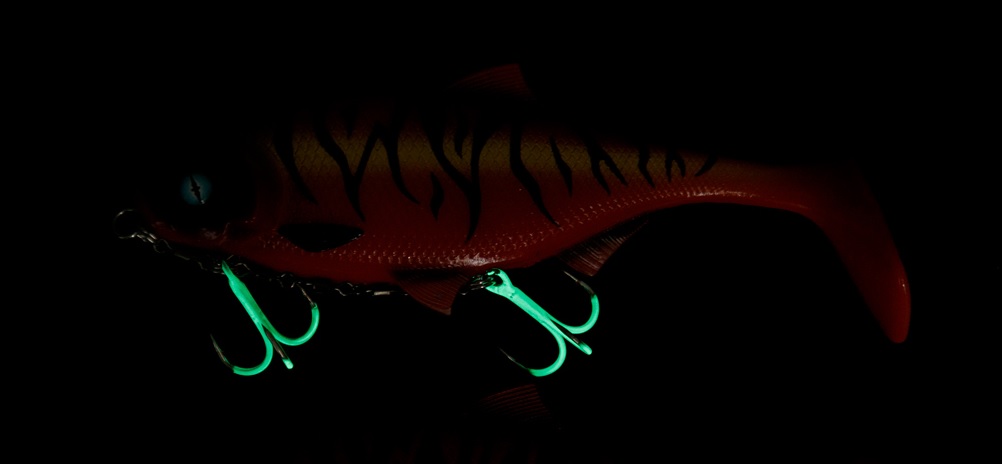 Mikado Jaws EVO Double Stinger Fluo - 3
