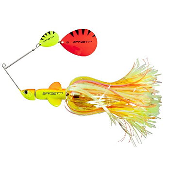 D-A-M Effzett Pike Rattlin´ Spinnerbait Fluo Yellow/Orange
