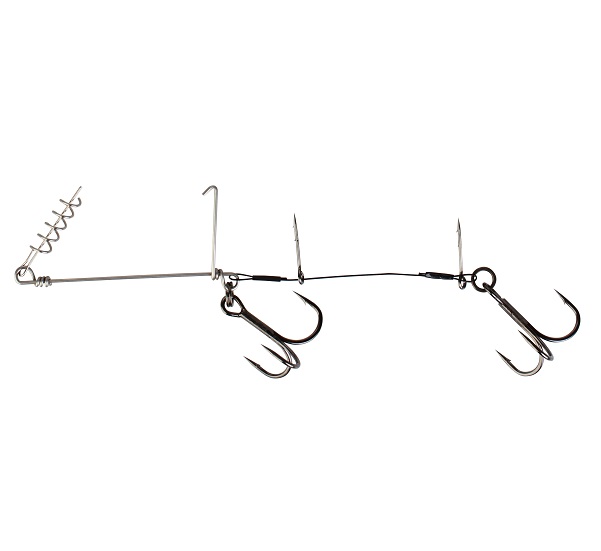 SavageGear Cork Screw Shad Spin Rig XL