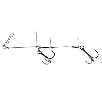 SavageGear Cork Screw Shad Spin Rig XL