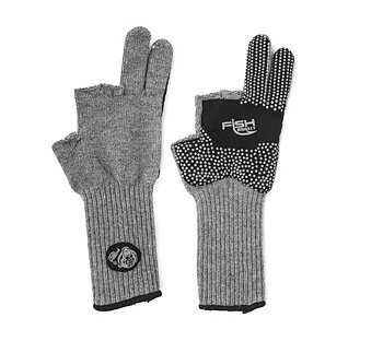 Fish Monkey Bauers Grandma Wooly Gloves 2 Fingers