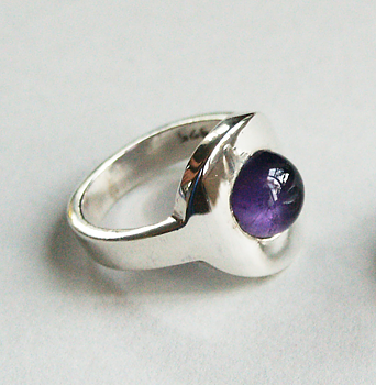 Circle Ring Violett