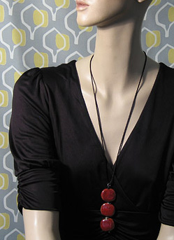 Smart Trio Röd Halsband - 4