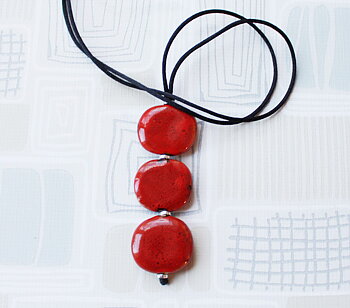 Smart Trio Röd Halsband