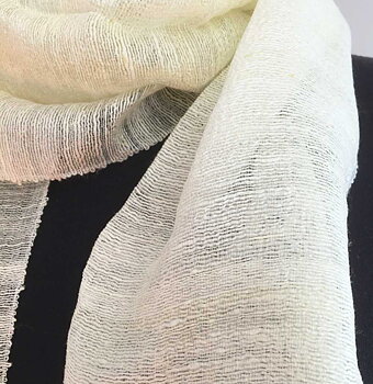 Offwhite Sidenscarf Fina