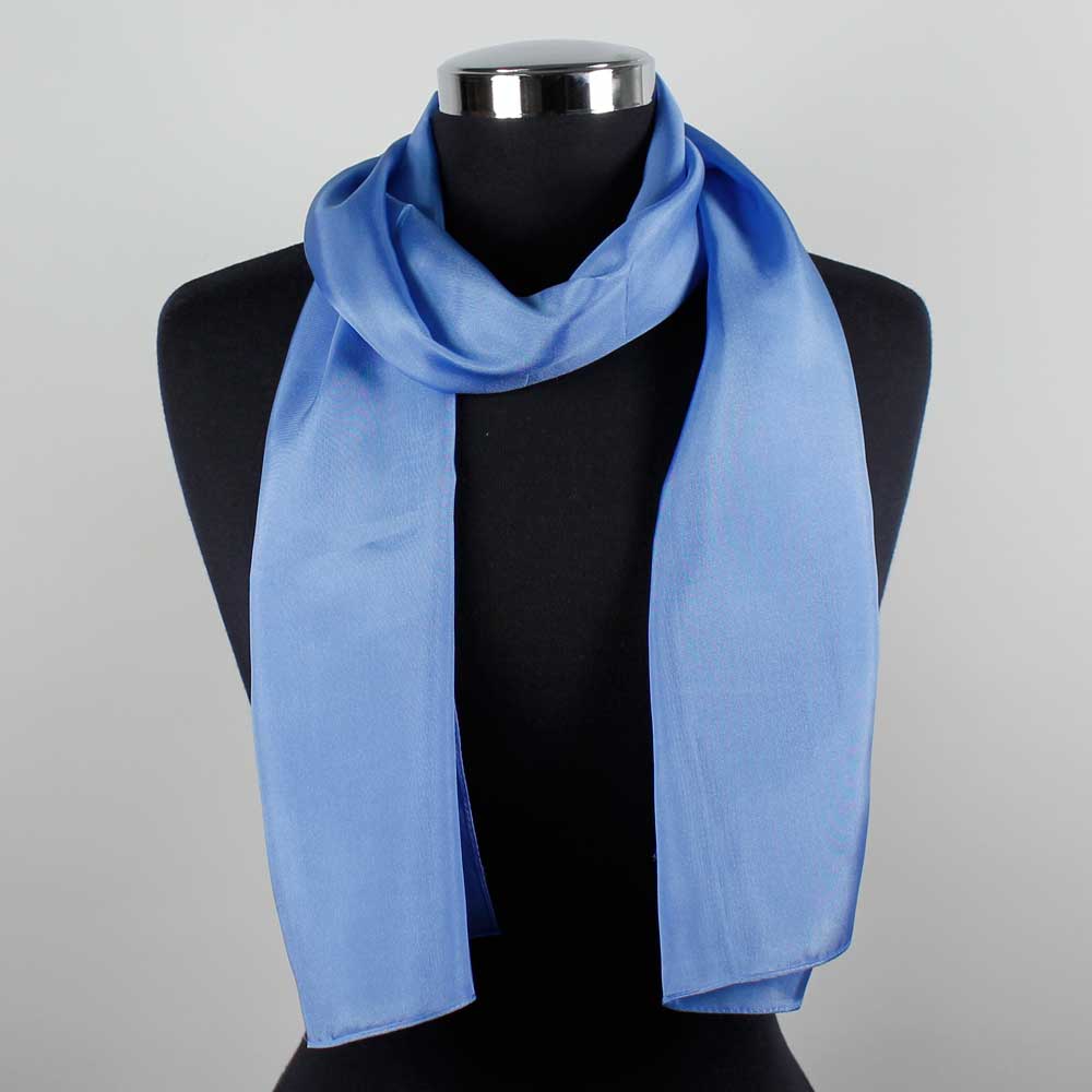 Vinröd Sidenscarf Isa - 3
