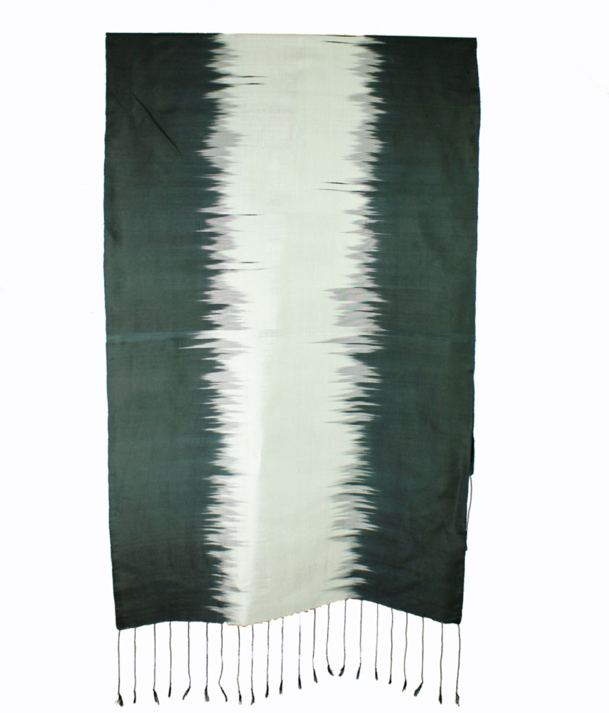 Drama Silkes Ikat Svart-Silver 2:a sort. - 5