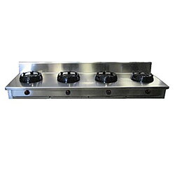 GasWok 4 brännare bänkmodell, 4×21 kW, CC/04.BB