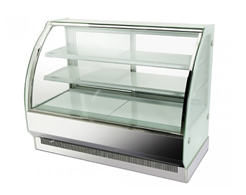 Kylmonter böjdglas,1500C, Kuchentheke
