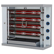 Kycklinggrill, gas