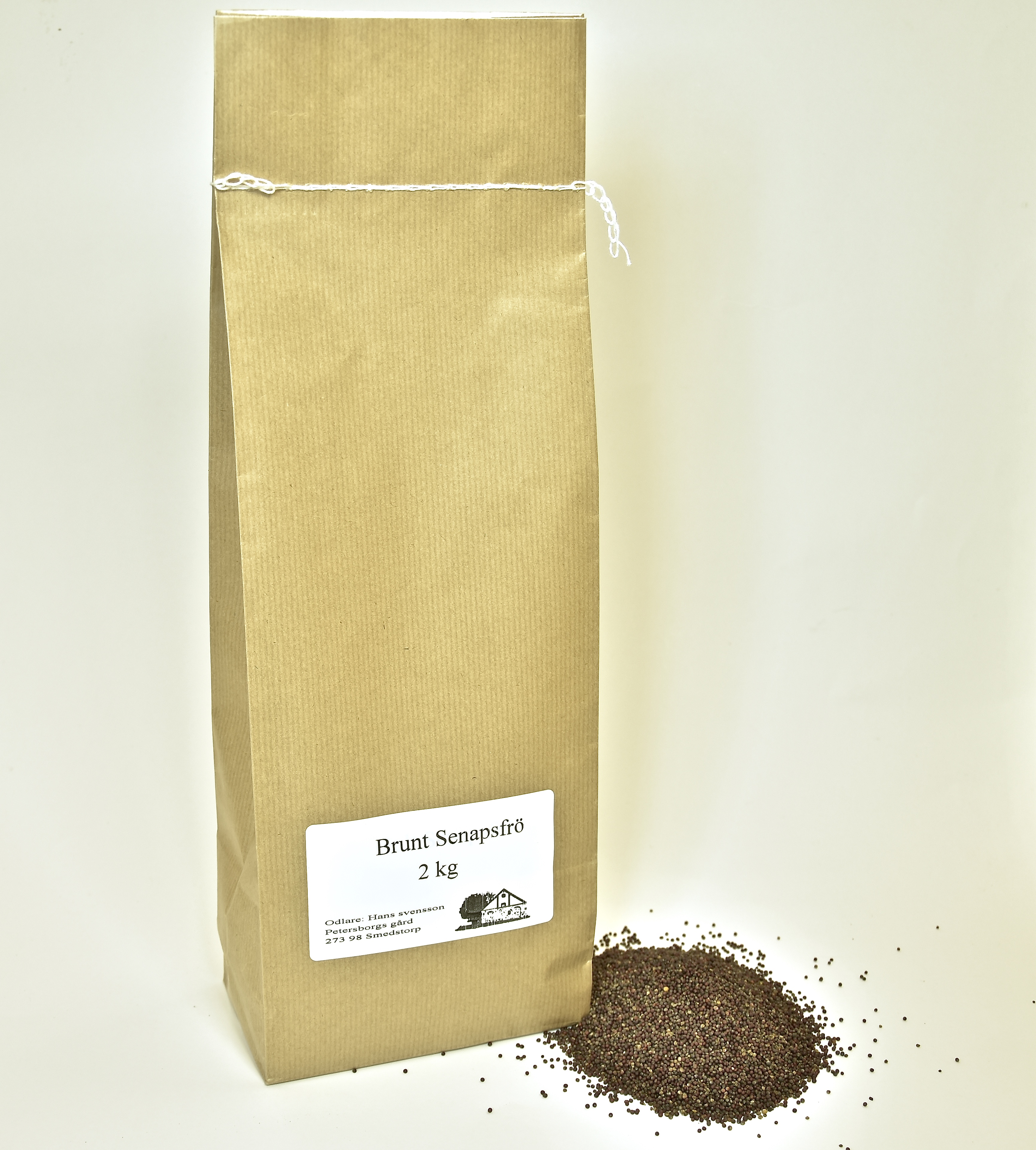Brunt senapsfrö 2 kg