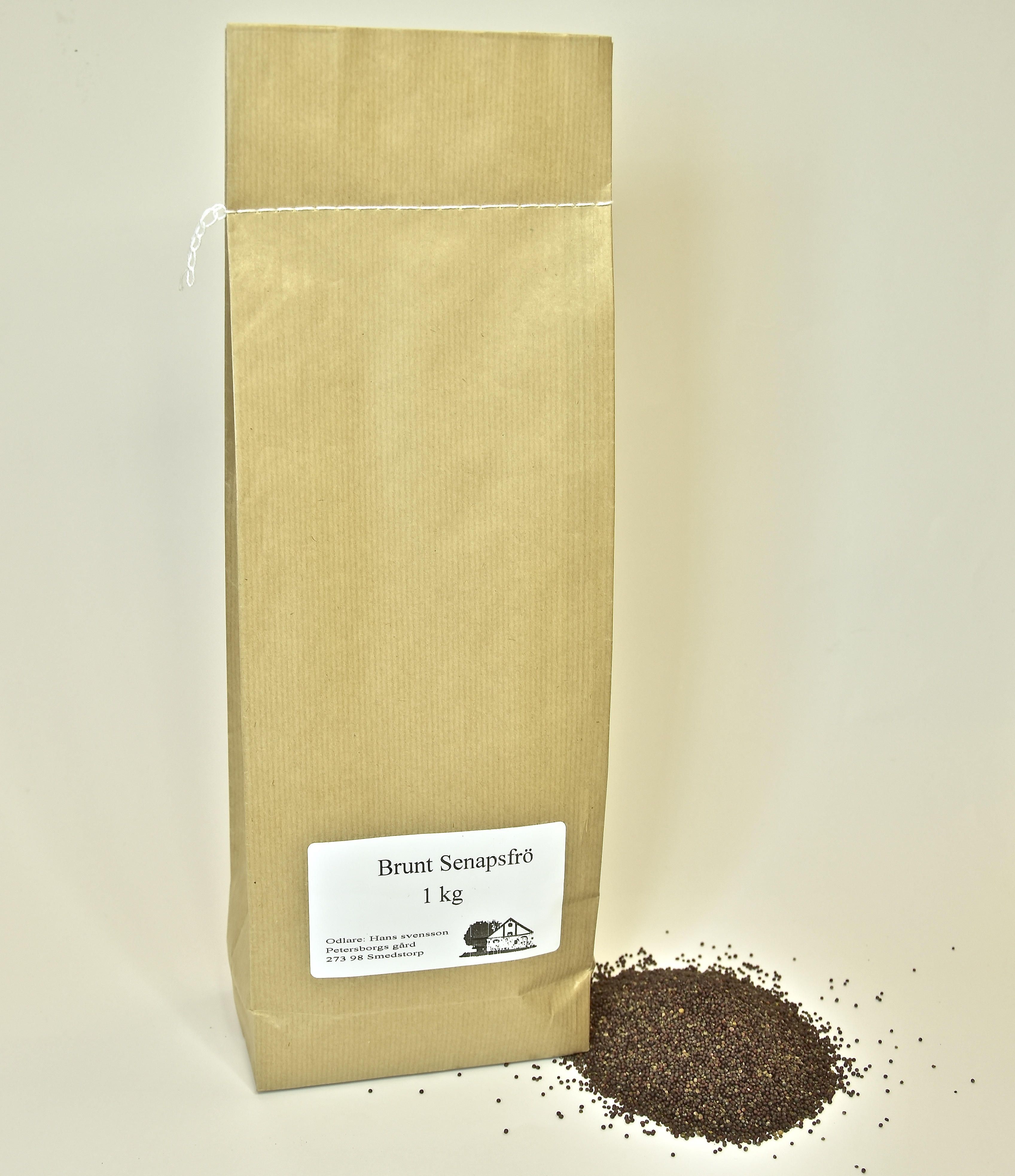 Brunt senapsfrö 1 kg