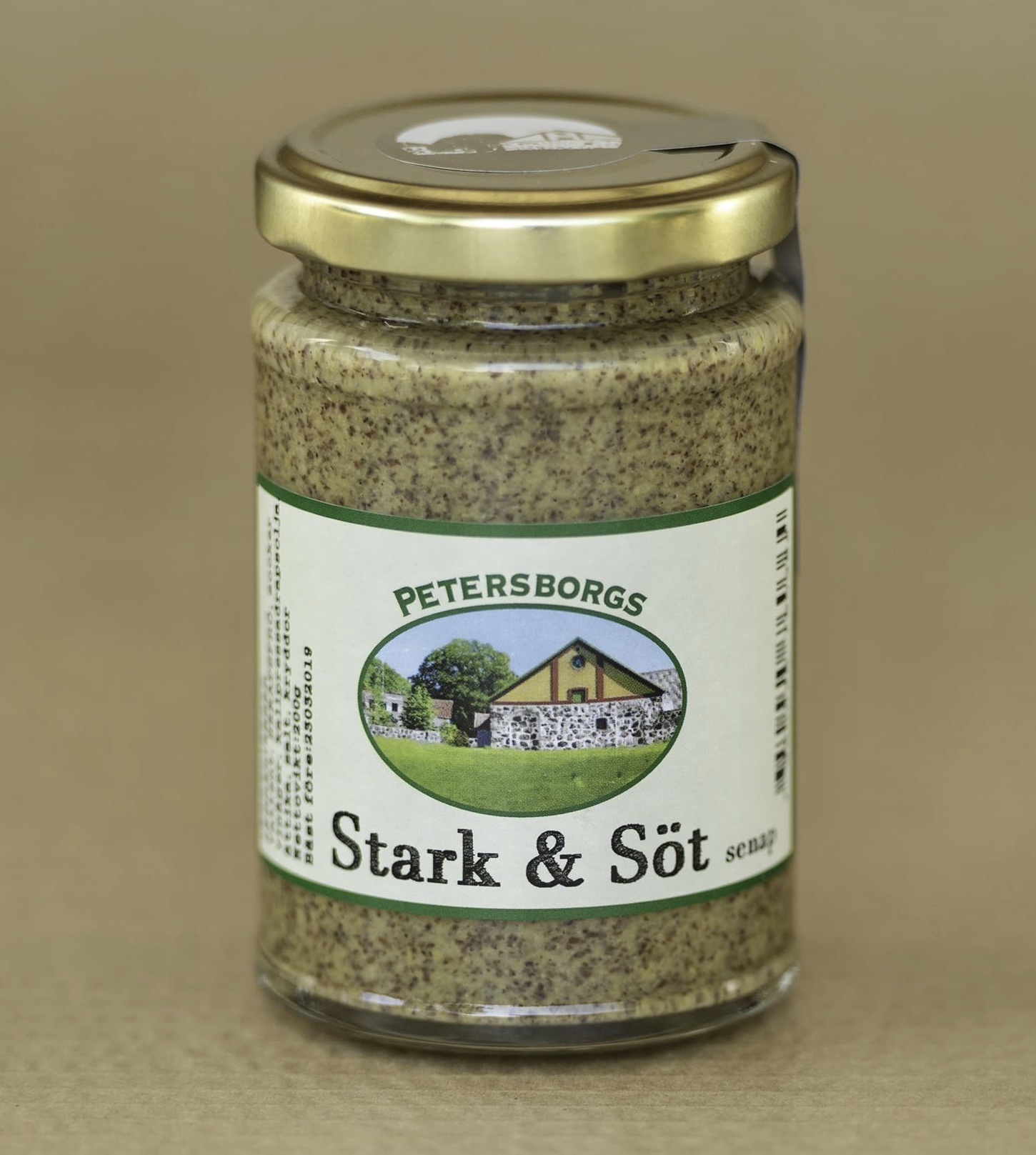 Stark & Söt senap på burk