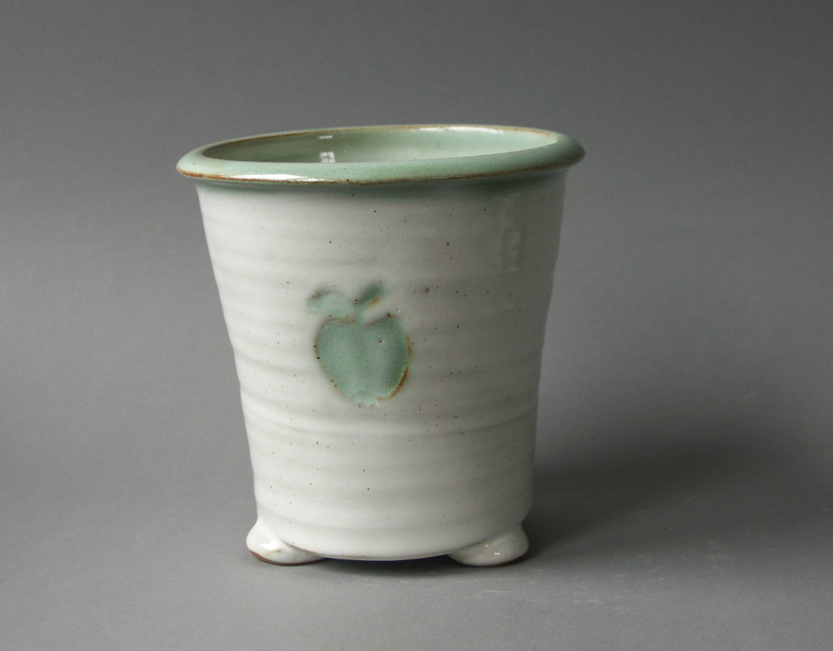 Stoneware utensil drainer - 2