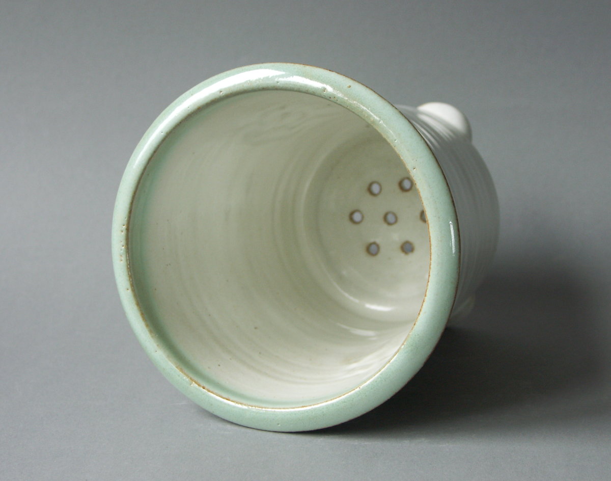 Stoneware utensil drainer - 3
