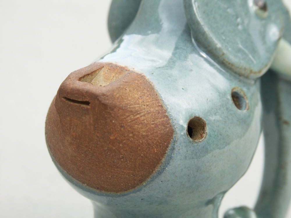 Clay whistle elephant - 3