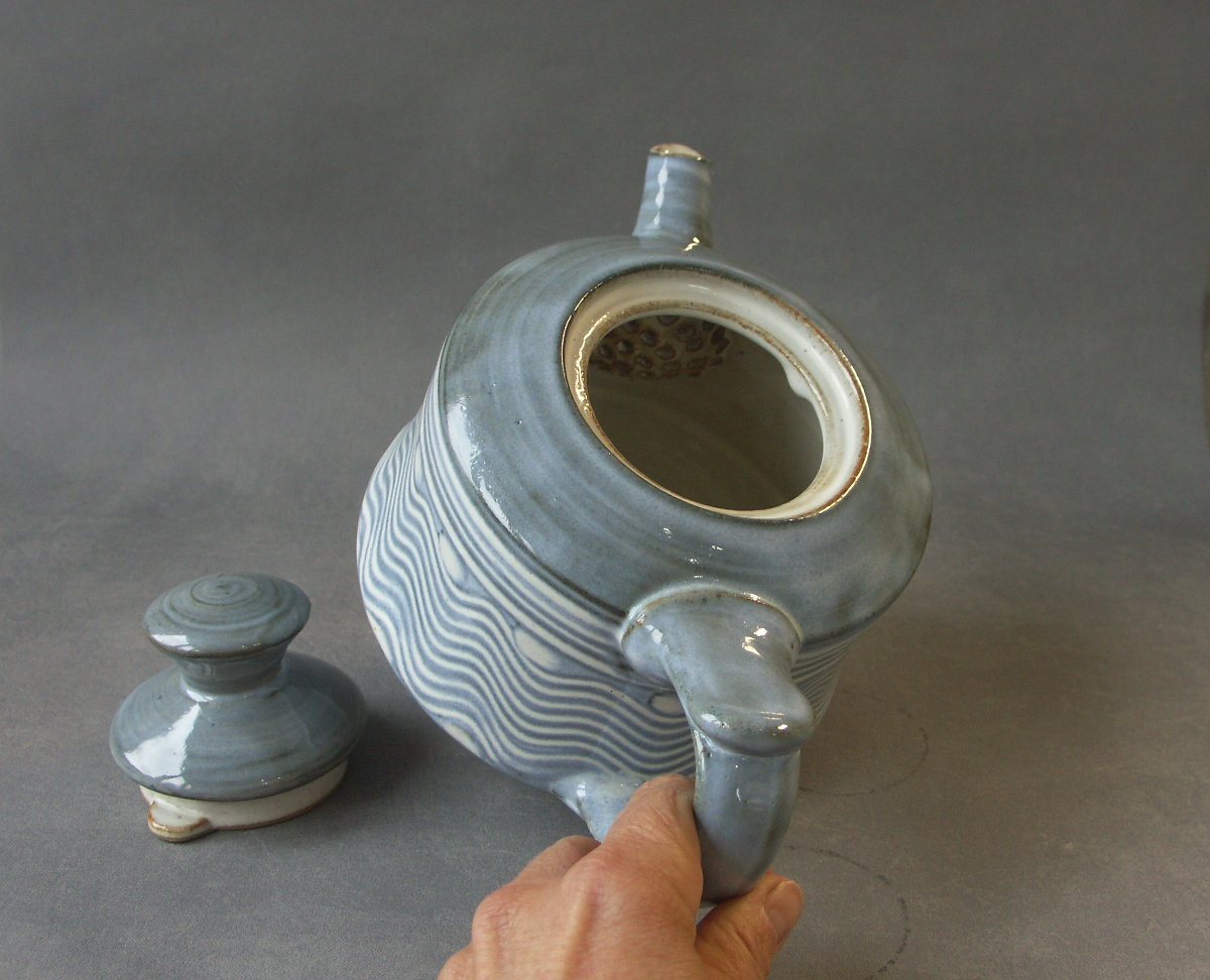 Teapot wavyblue - 4