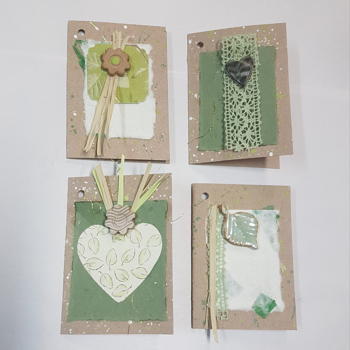 Gift tag green
