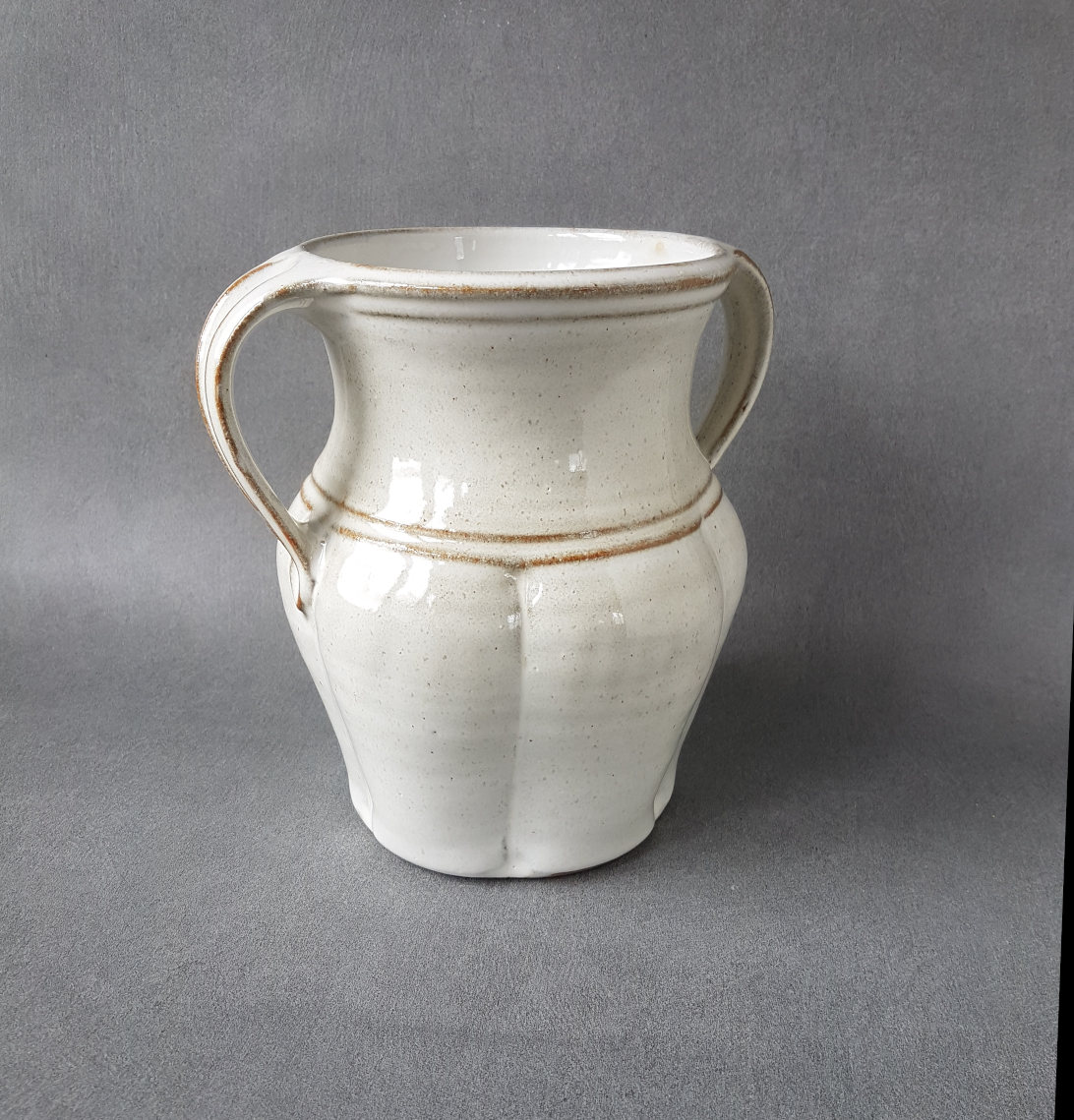 Tulip jar with handles - 6