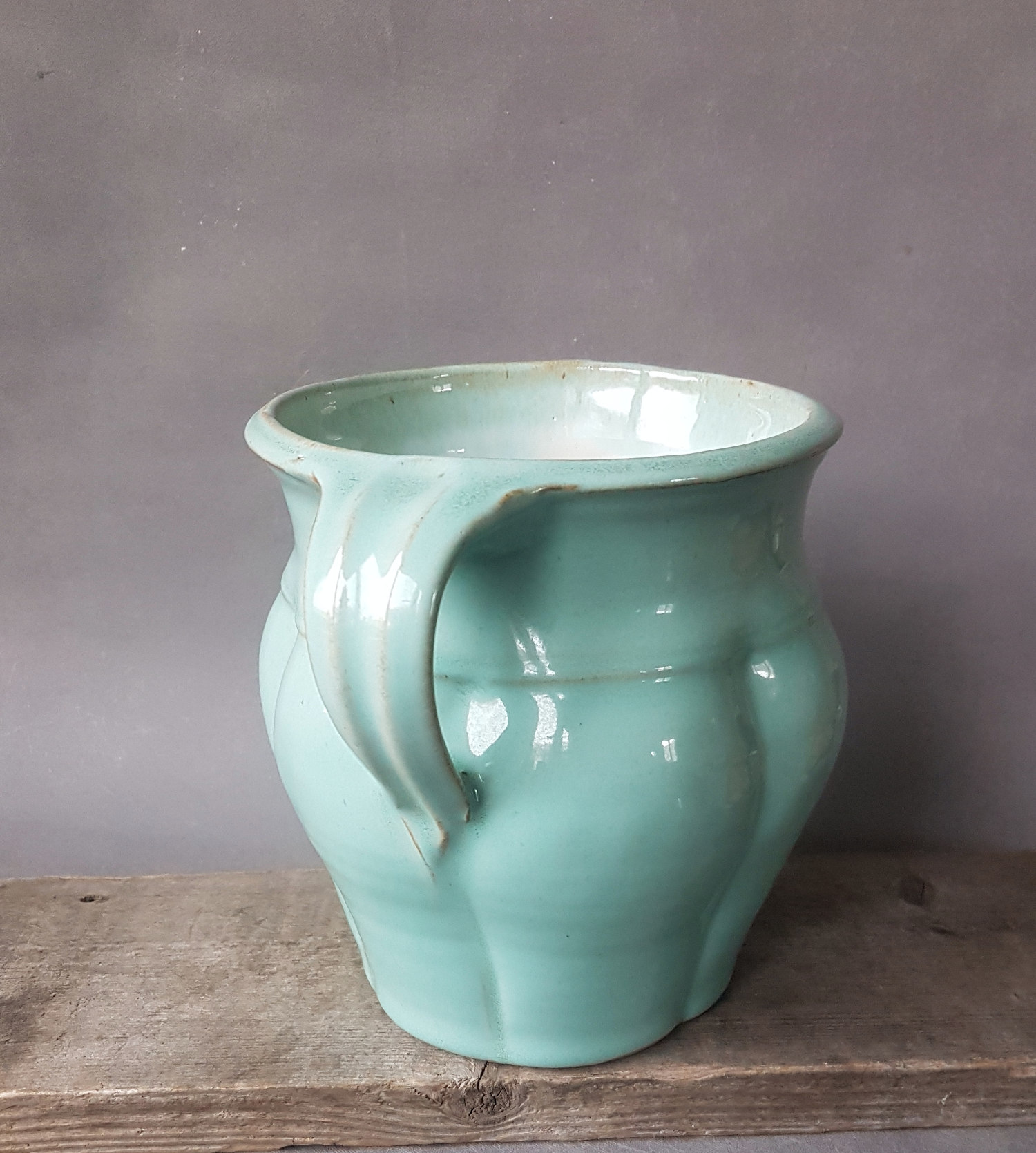Tulip jar with handles - 5